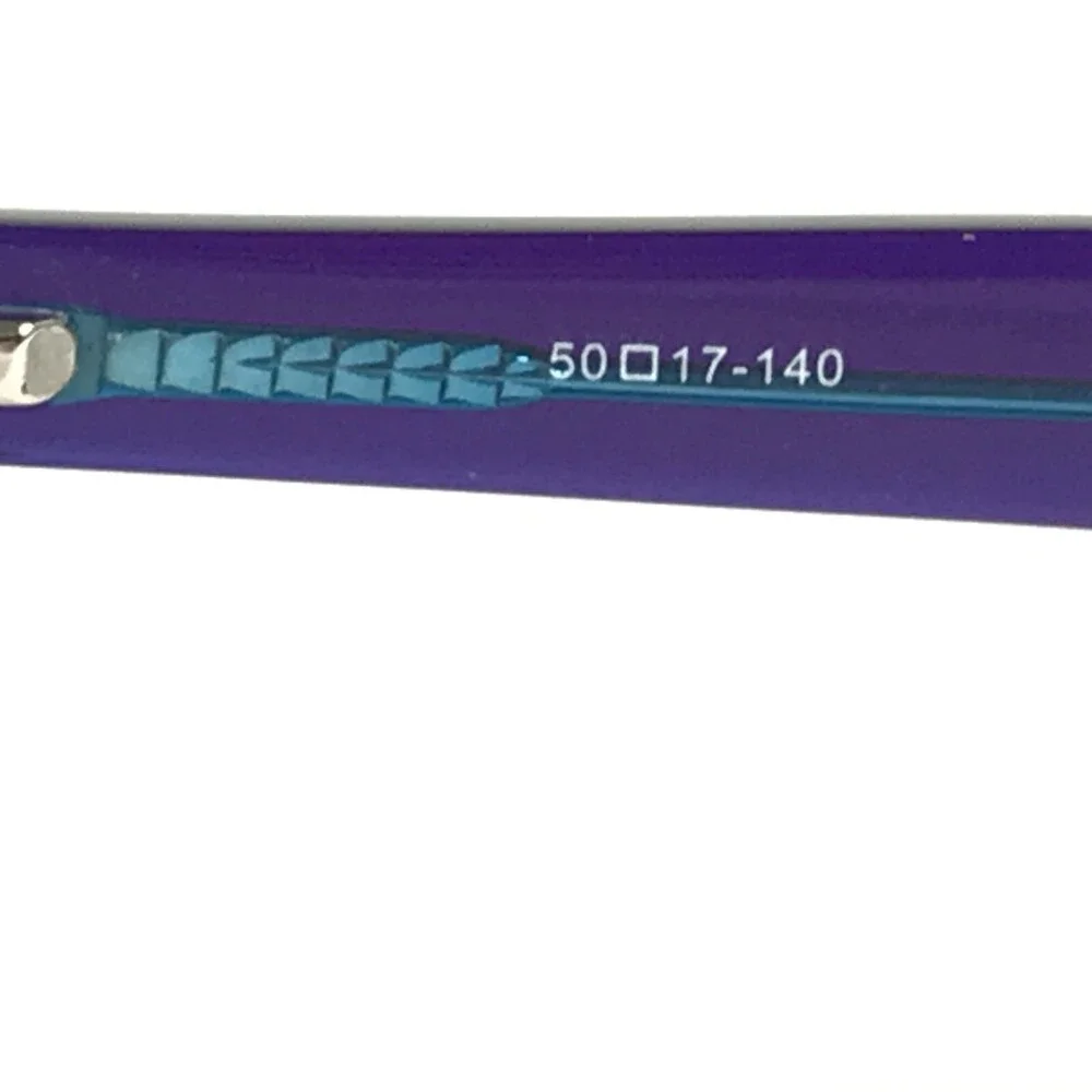 Elan 3002 PURPLE BLUE Eyeglasses Frames Square Full Rim 50-17-140